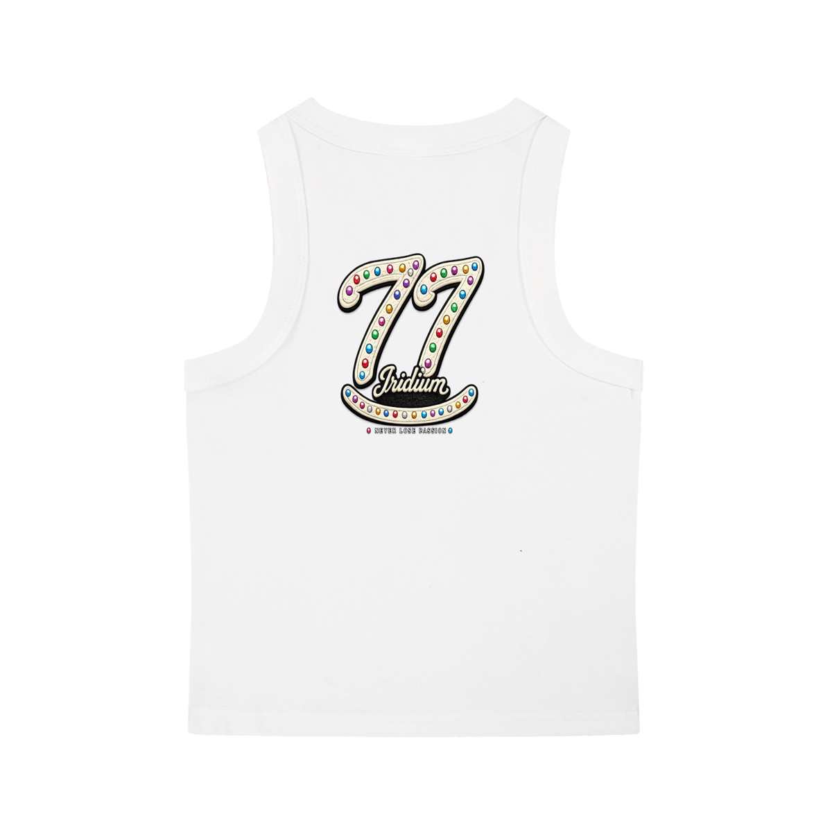 Lucky 77 Snow-Washed Tank Top