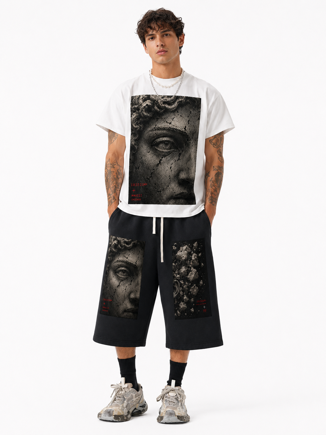 Watcher Raw-Edge Boxy T-Shirt
