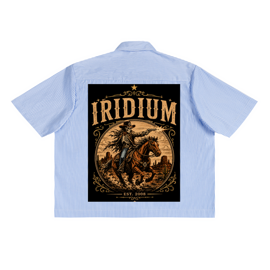 Iridium Inferno Stripe Boxy Shirt