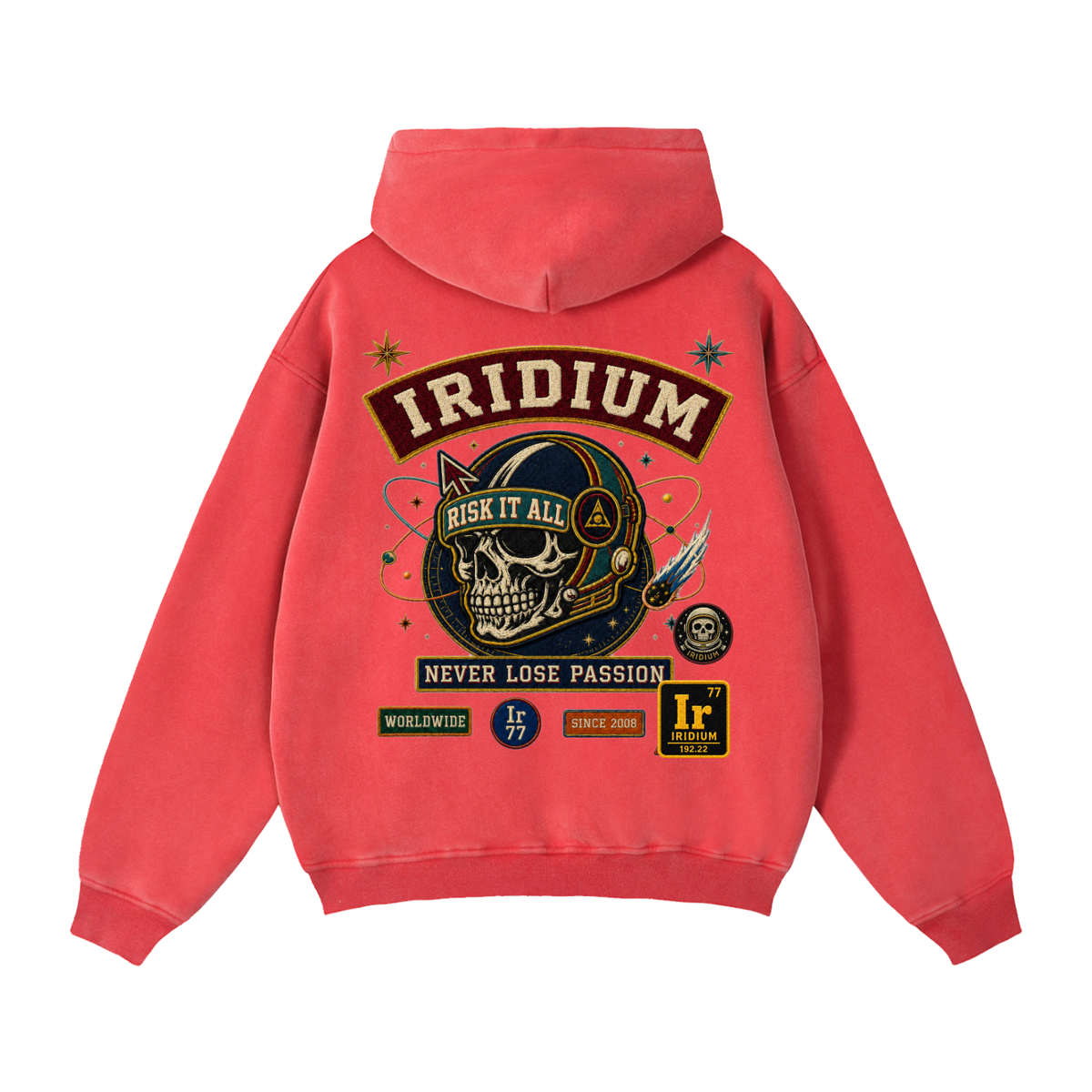 Iridium 77 Varsity Zip Hoodie