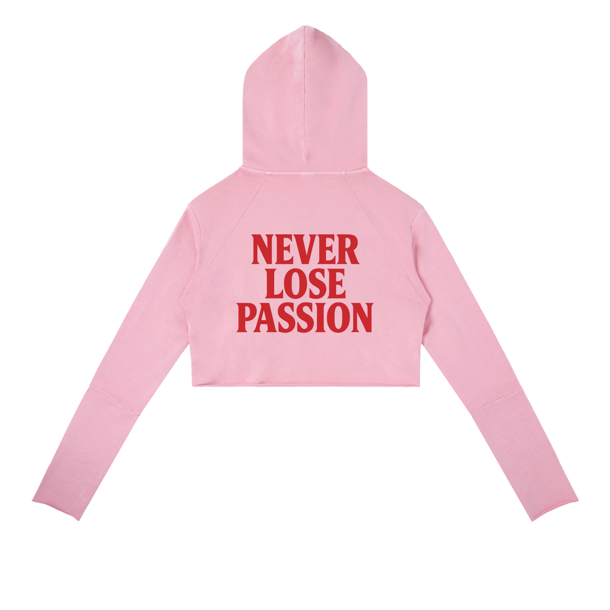 Shawty 77 Vintage-Washed Cropped Hoodie