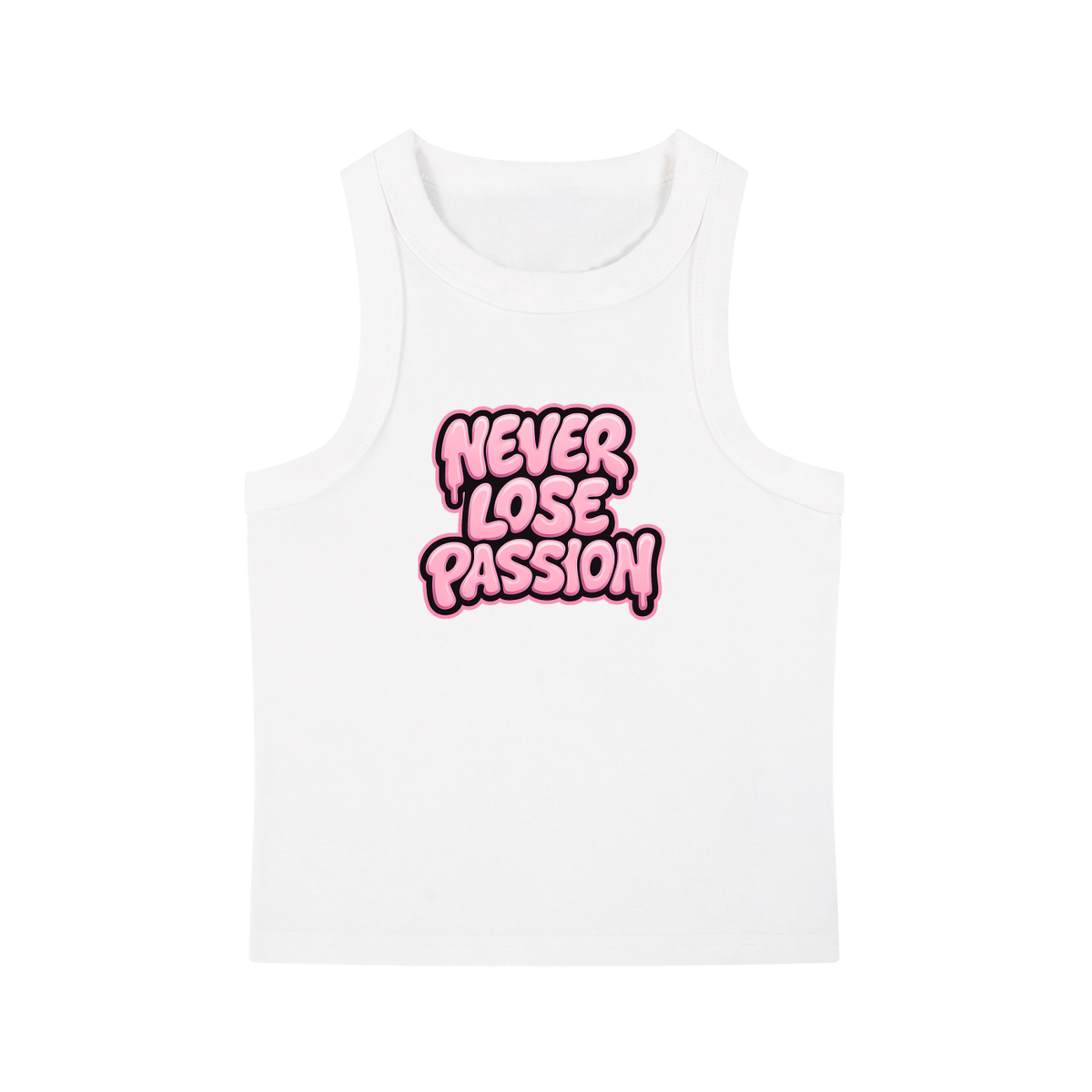 NLP Snow-Washed Cropped Tank Top