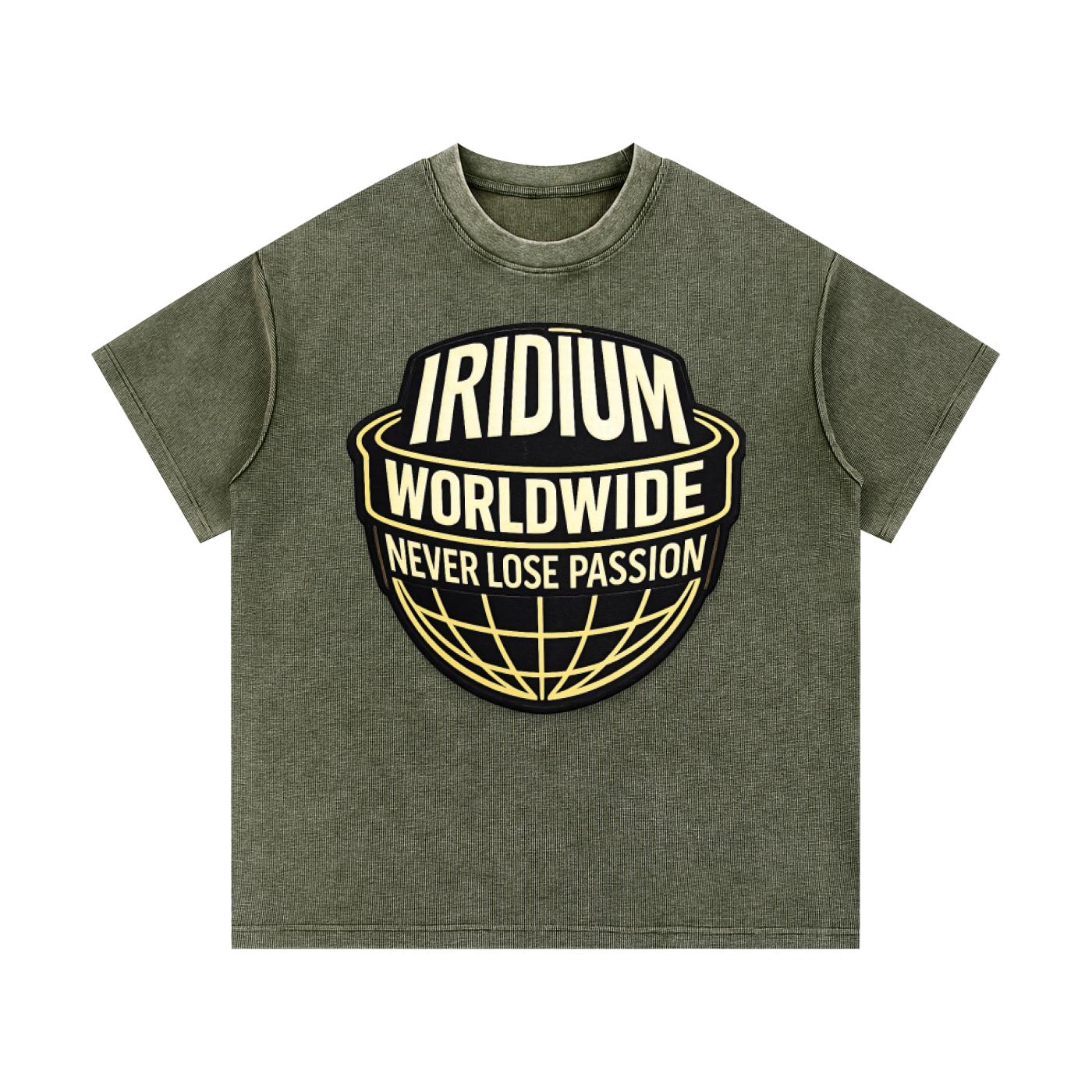 ir worldwide Mineral Wash Waffle Knit T-Shirt