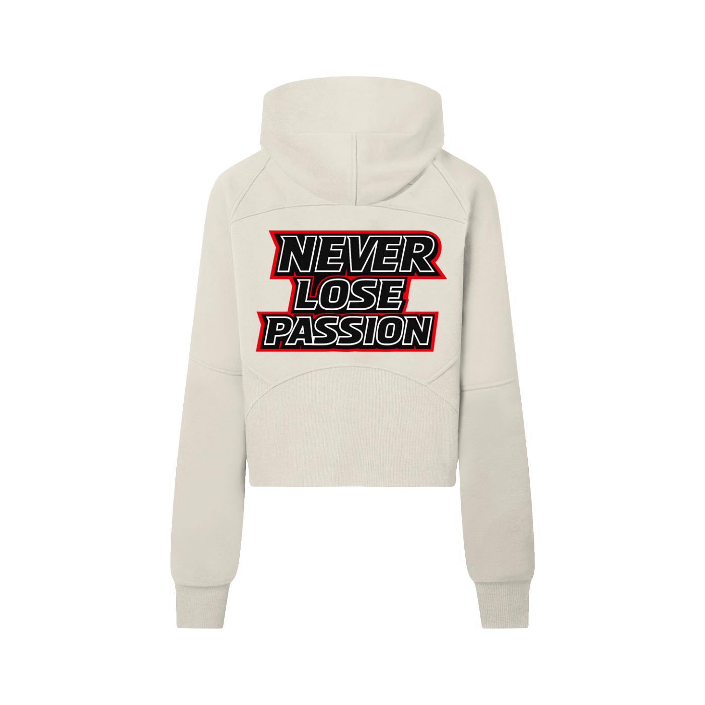 IR Cropped Half-Zip Hoodie