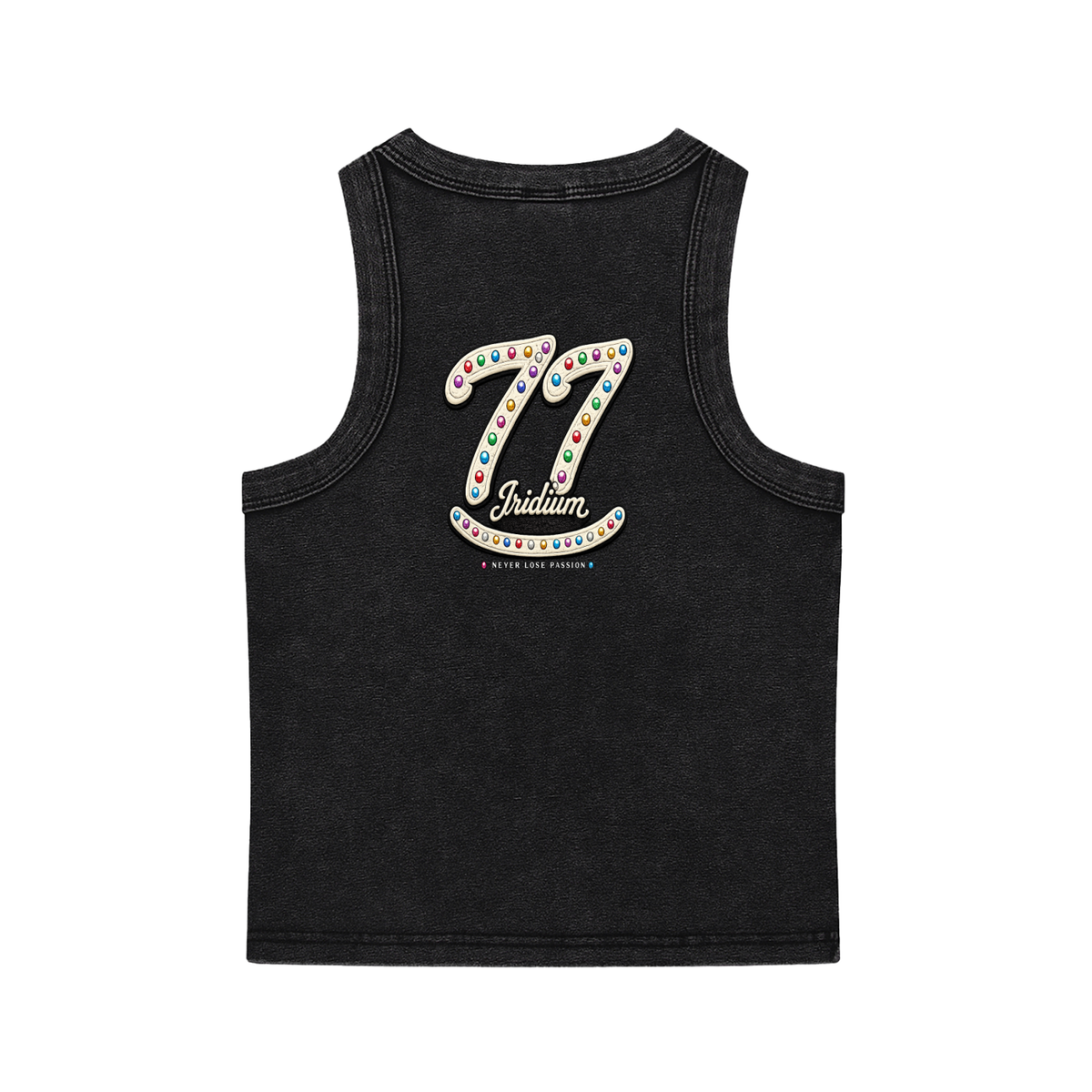 Lucky 77 Snow-Washed Tank Top