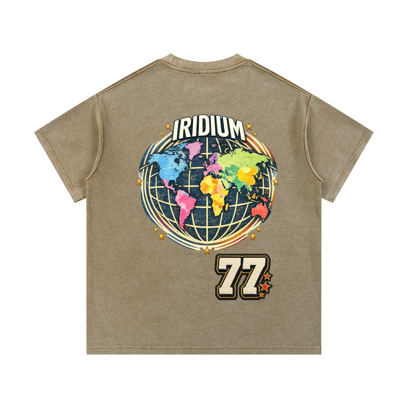 ir worldwide Mineral Wash Waffle Knit T-Shirt