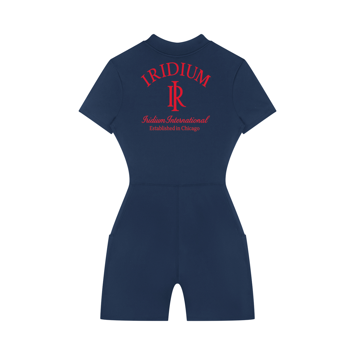 Iridium 77 Quarter-Zip Romper
