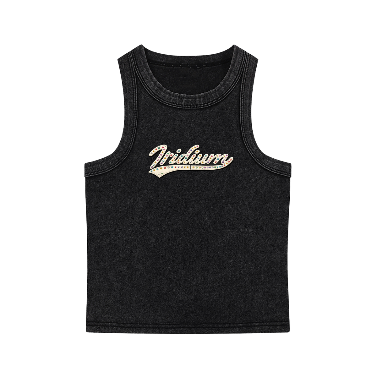 Lucky 77 Snow-Washed Tank Top