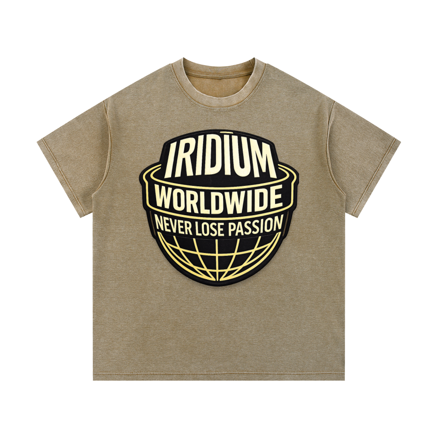 ir worldwide Mineral Wash Waffle Knit T-Shirt