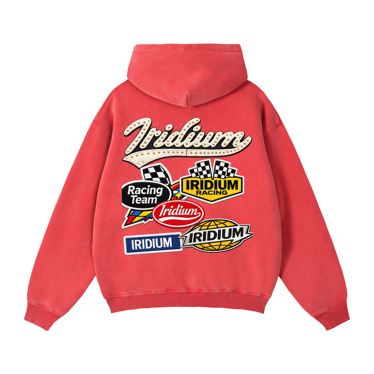 Iridium Racer Boxy Zip Hoodie