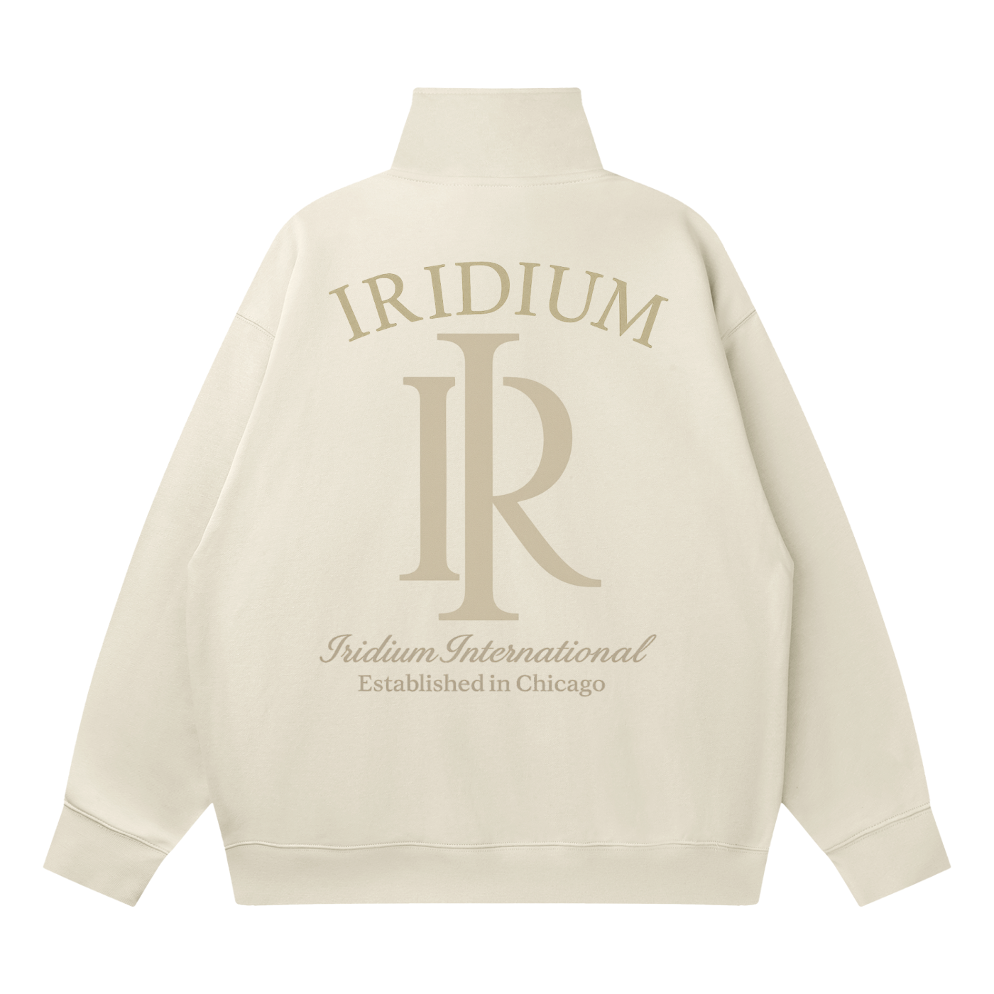 IR Quarter-Zip Drop Shoulder Sweatshirt