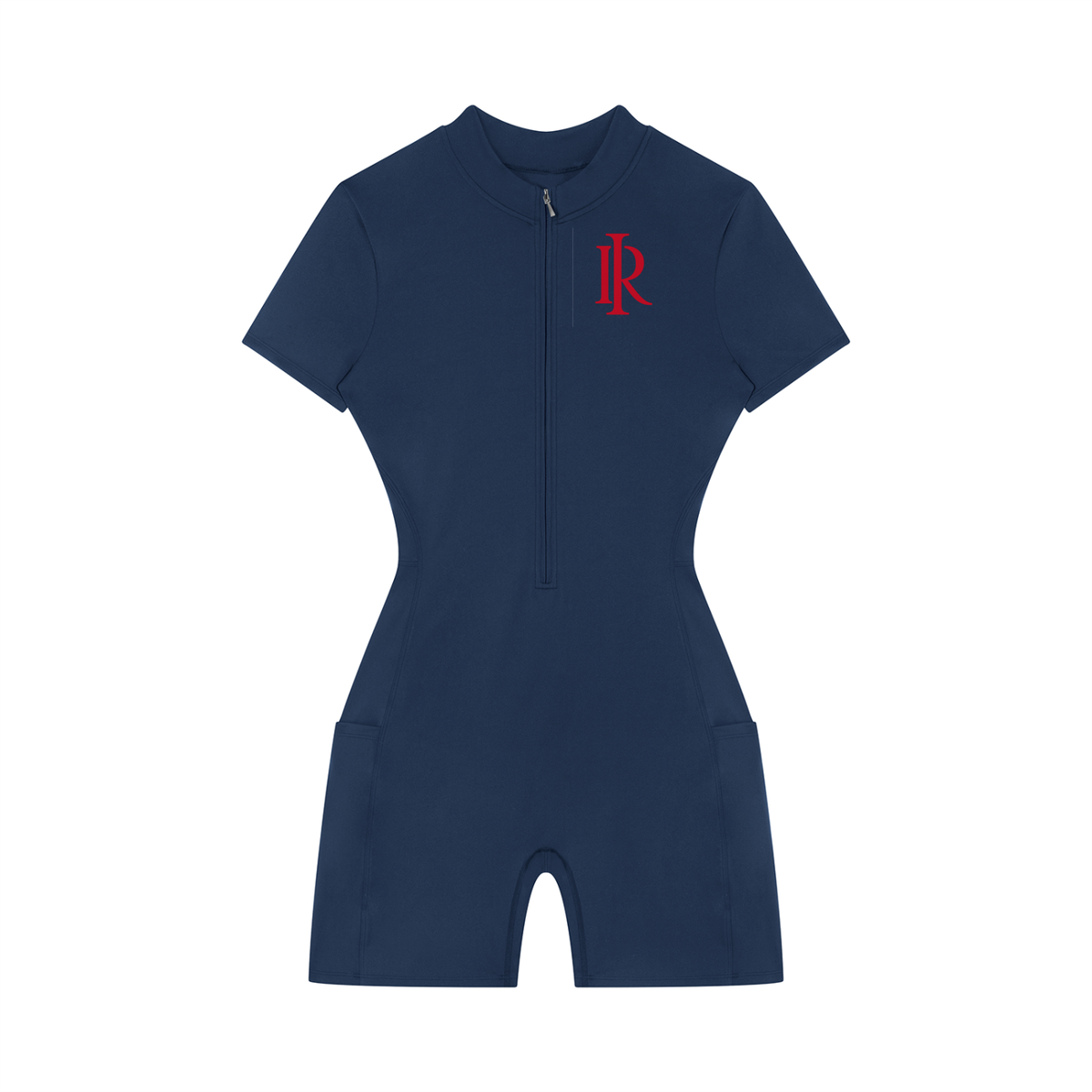 Iridium 77 Quarter-Zip Romper