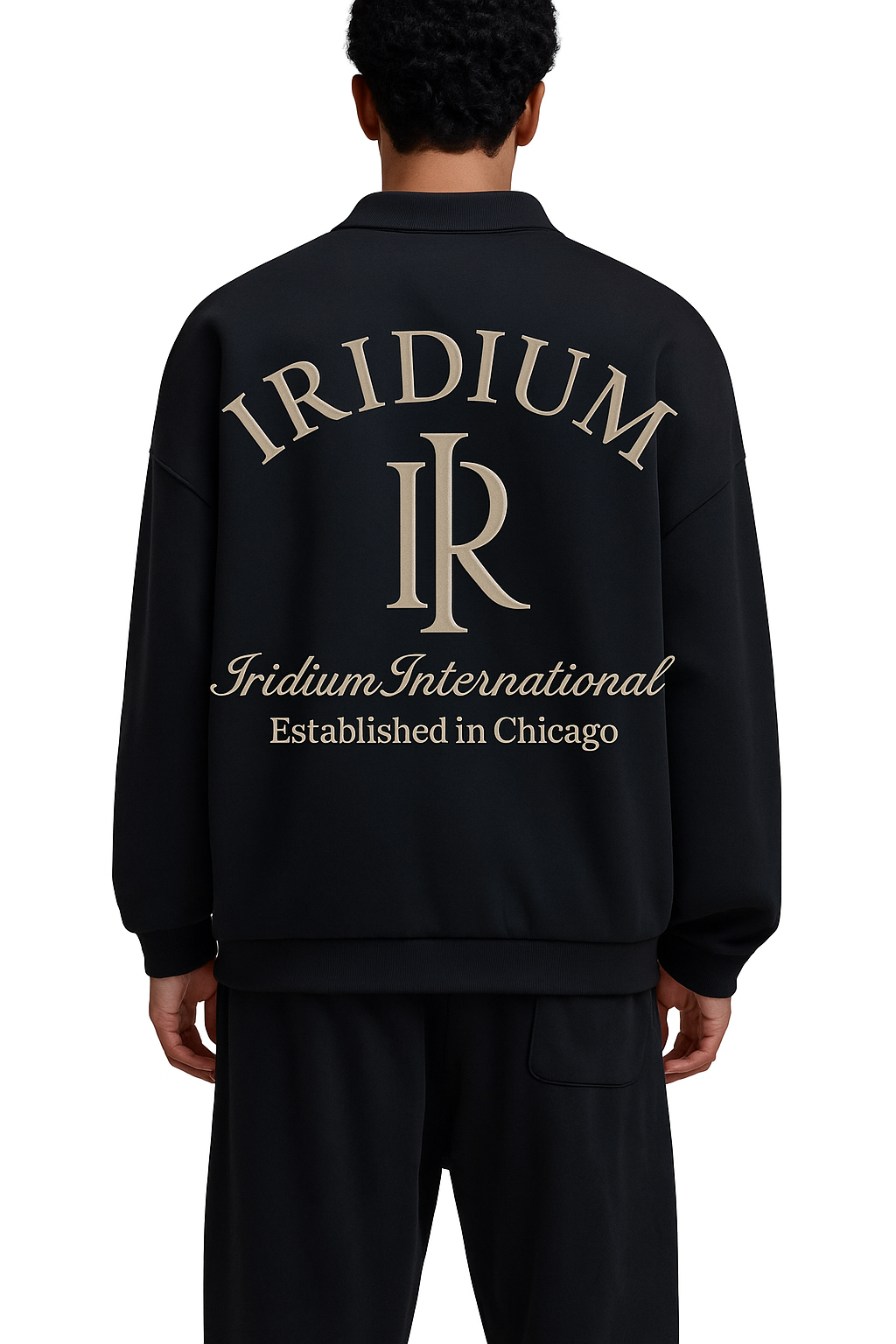 Iridium Fleece Polo Sweatshirt