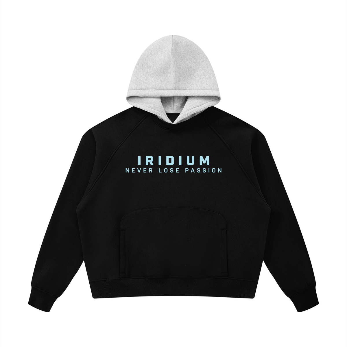 NLP Fleece Raglan Color Block Hoodie