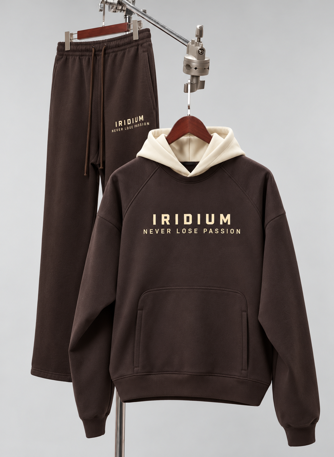 NLP Fleece Raglan Color Block Hoodie