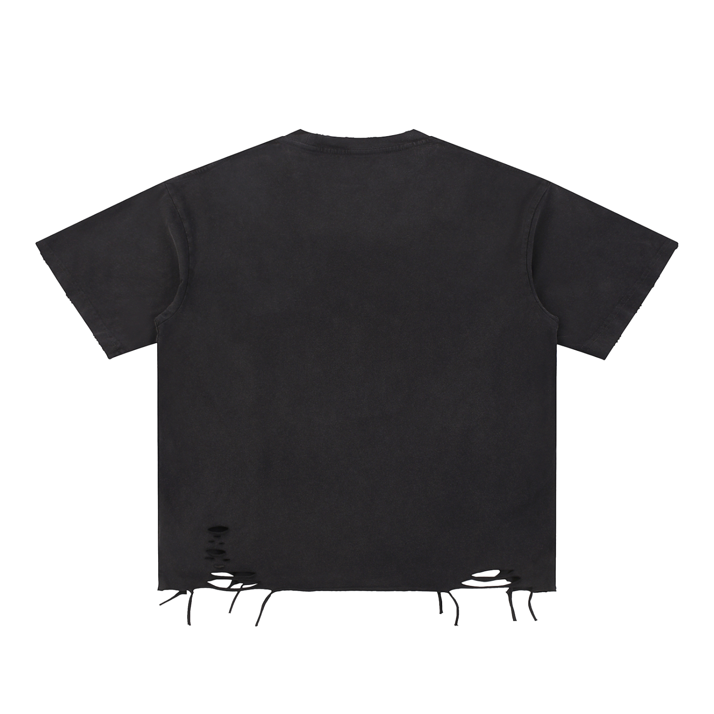 B BALL Snow Washed Raw-Hem T-Shirt