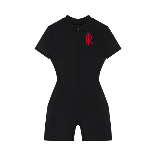 Iridium 77 Quarter-Zip Romper