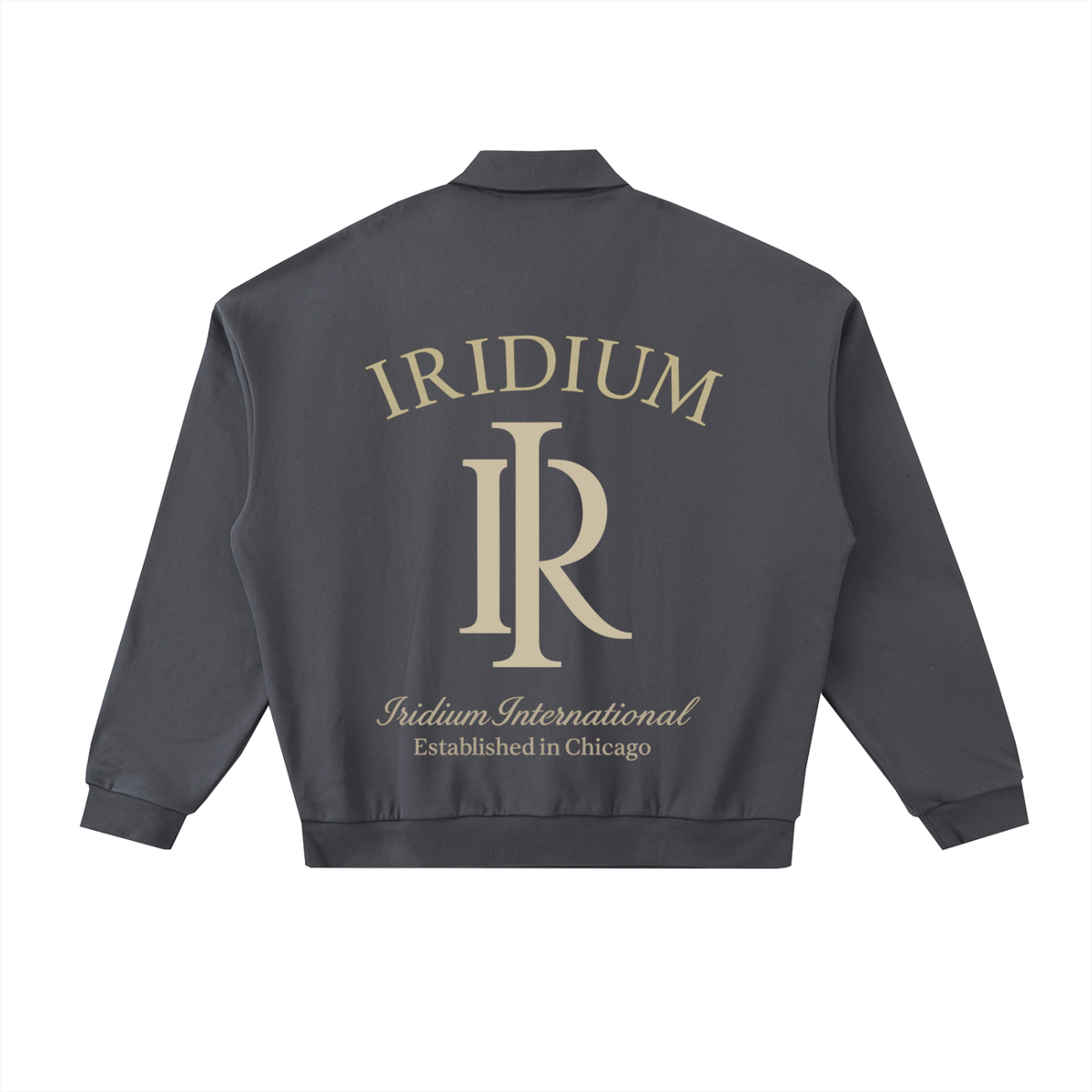 Iridium Fleece Polo Sweatshirt