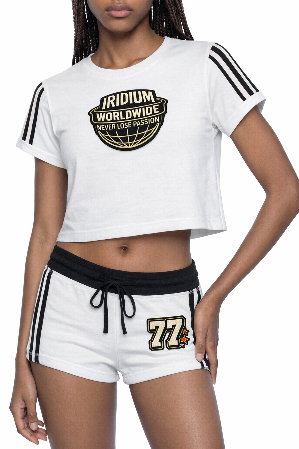 World WIDE Women's Varsity Stripe Set