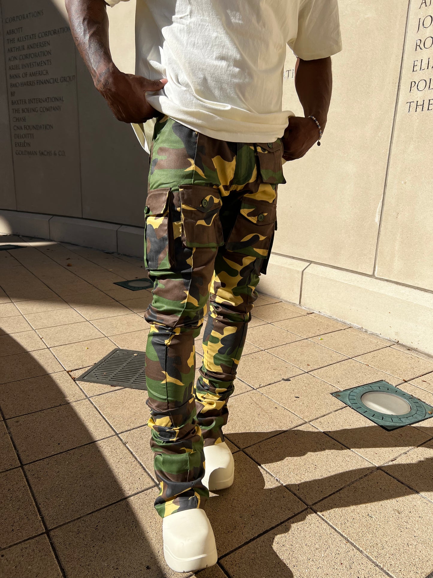 Camo 2.0 Stacked Cargo Pants