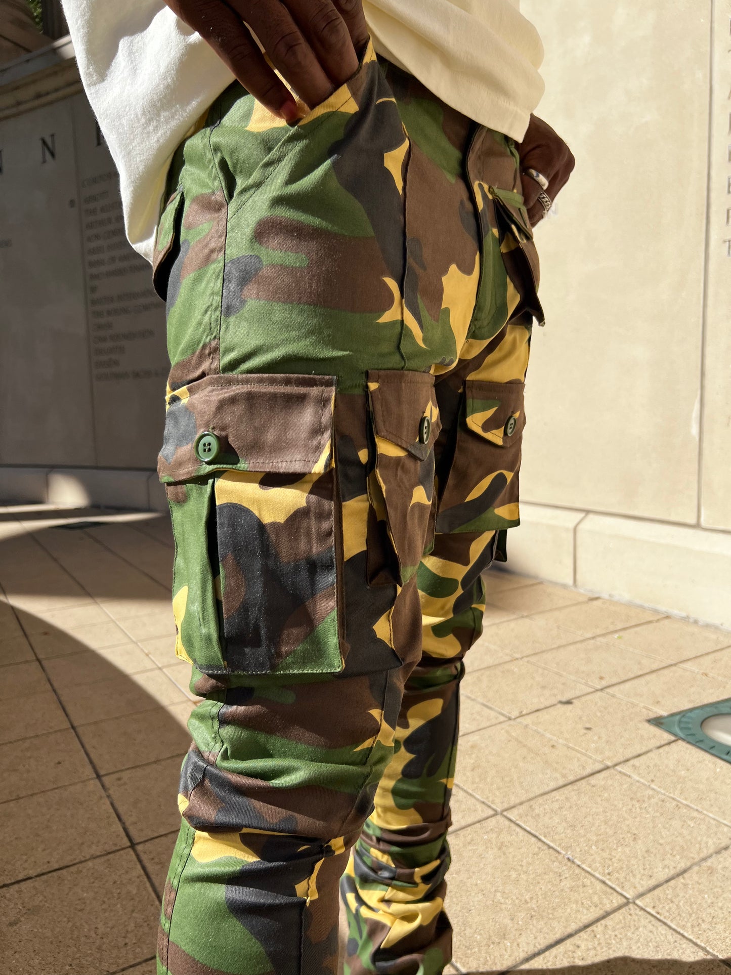 Camo 2.0 Stacked Cargo Pants
