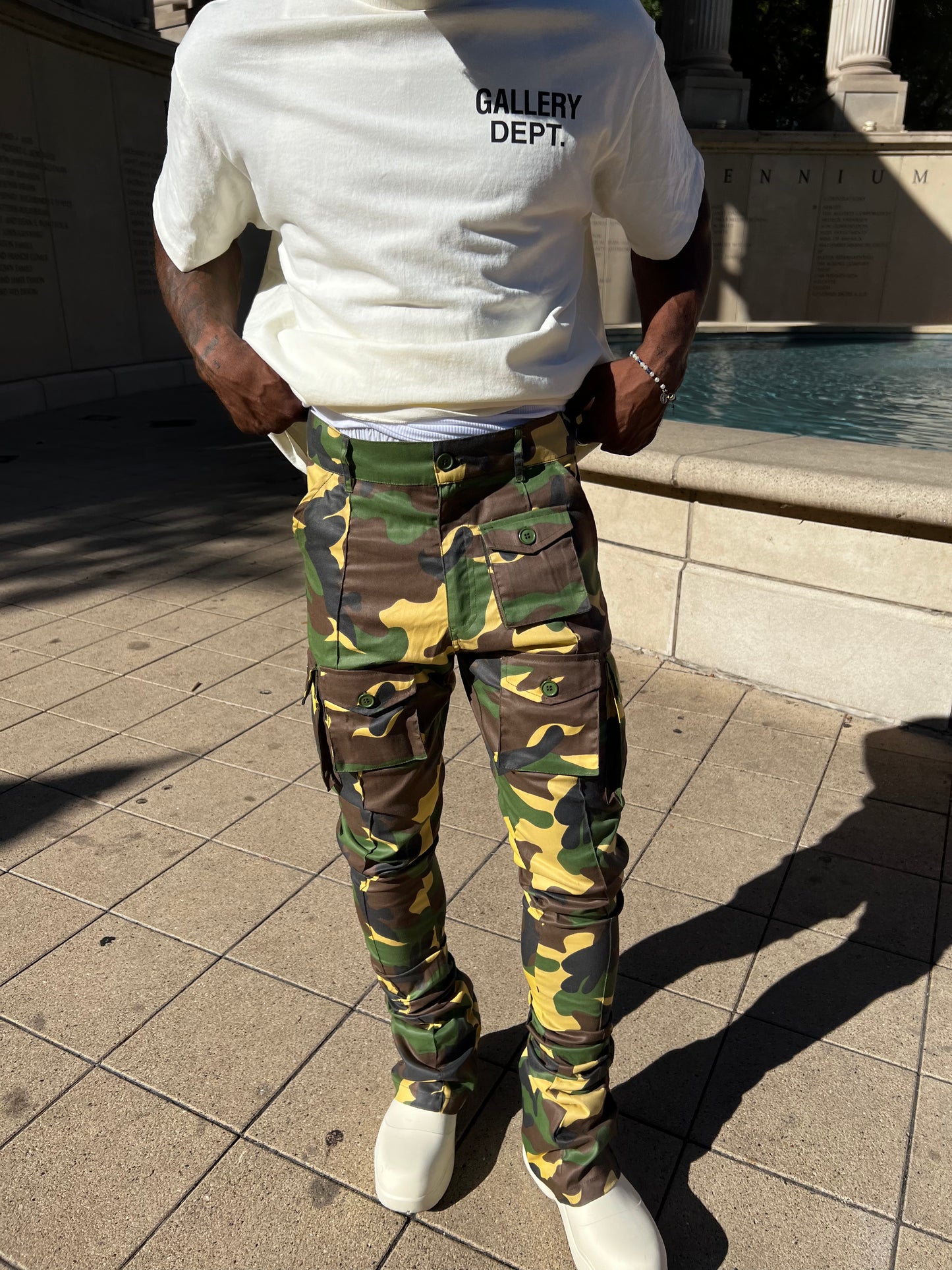 Camo 2.0 Stacked Cargo Pants