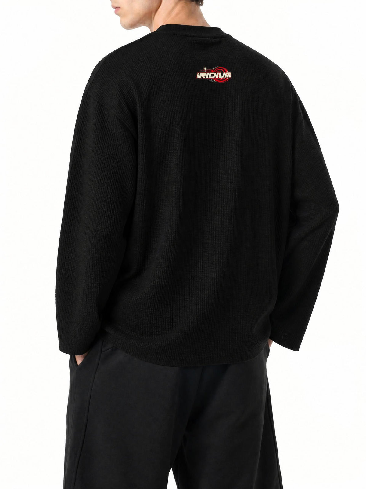 war zone  Waffle Raw Edge T-Shirt