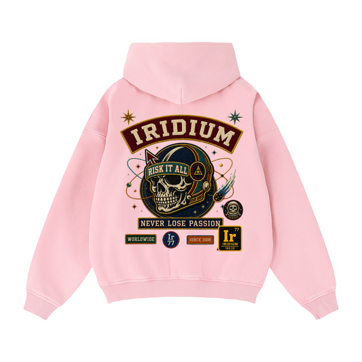 Iridium 77 Varsity Zip Hoodie
