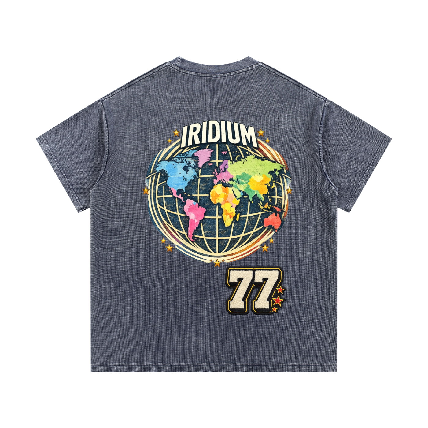 ir worldwide Mineral Wash Waffle Knit T-Shirt
