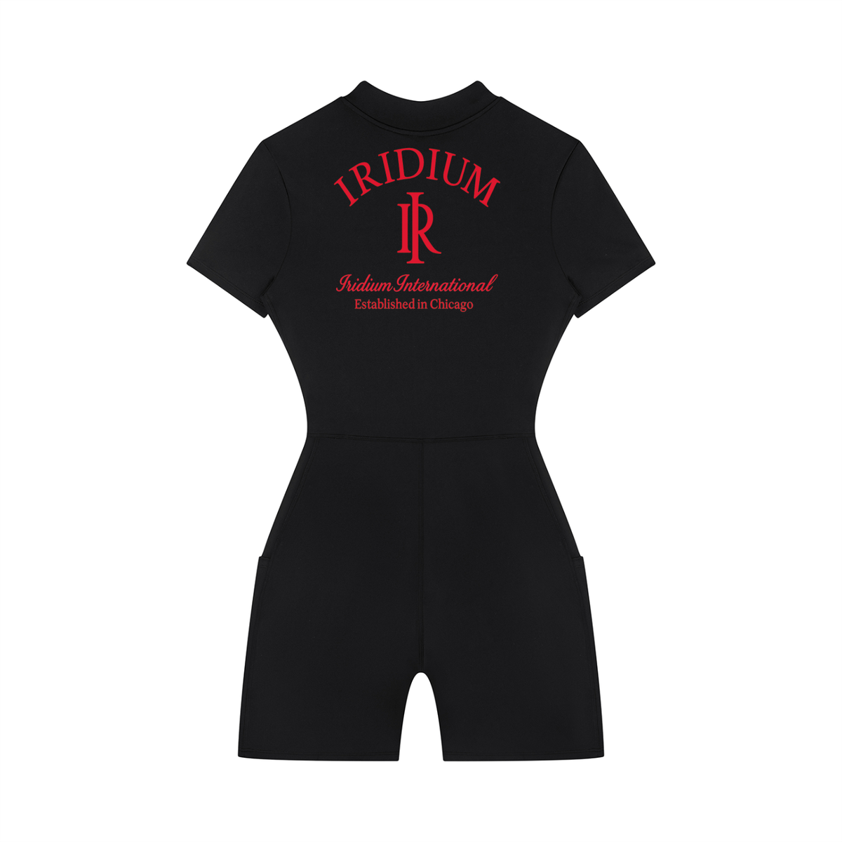 Iridium 77 Quarter-Zip Romper