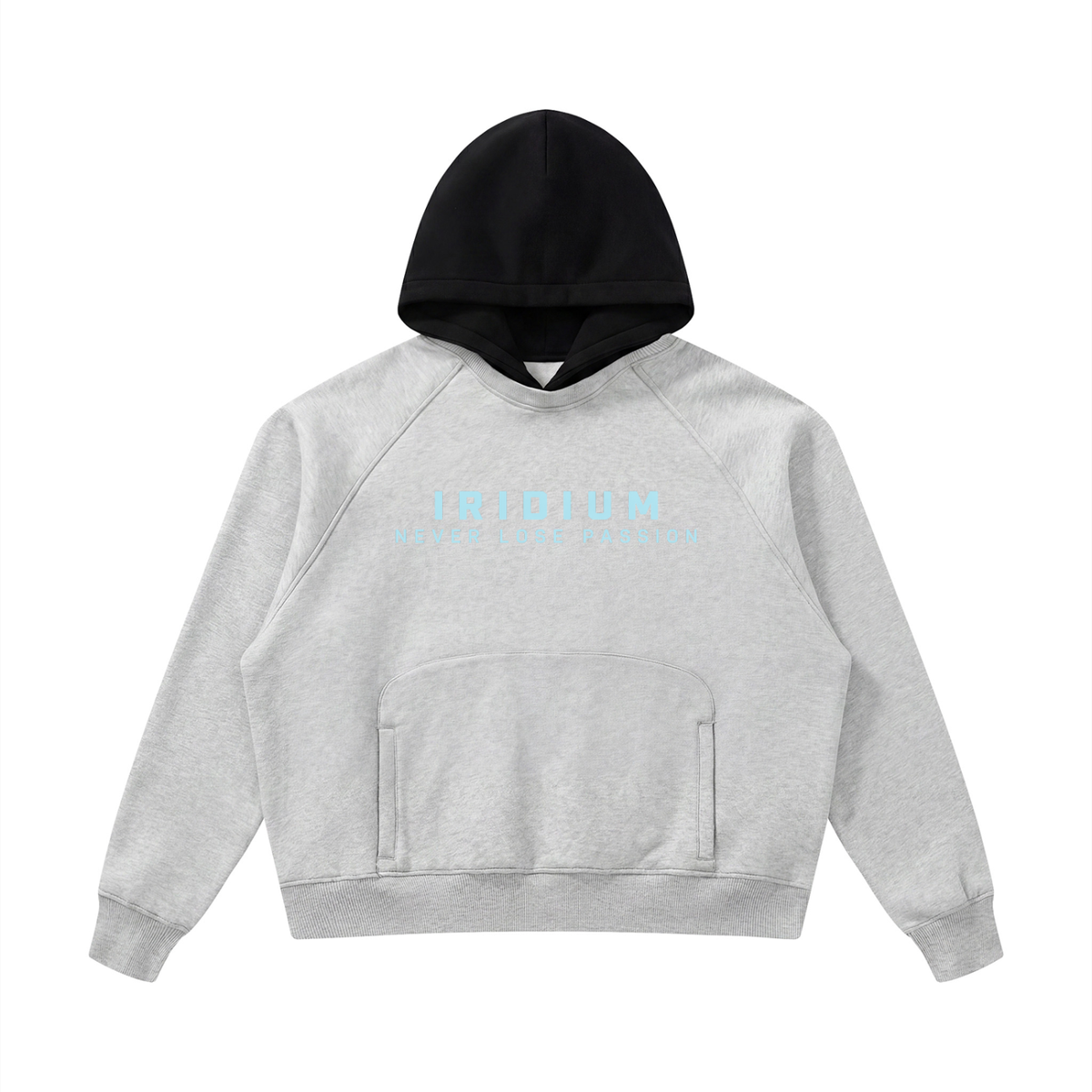 NLP Fleece Raglan Color Block Hoodie