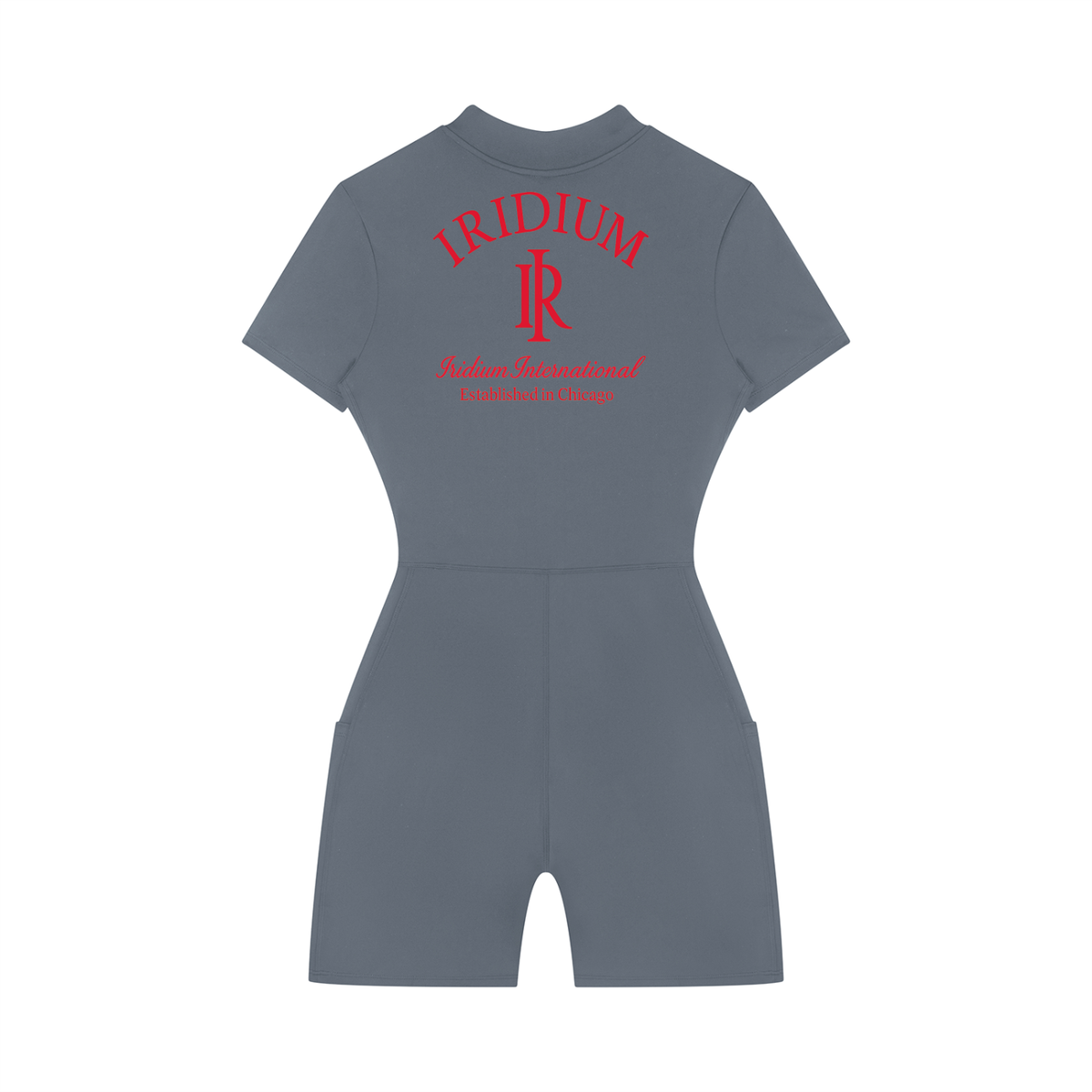 Iridium 77 Quarter-Zip Romper