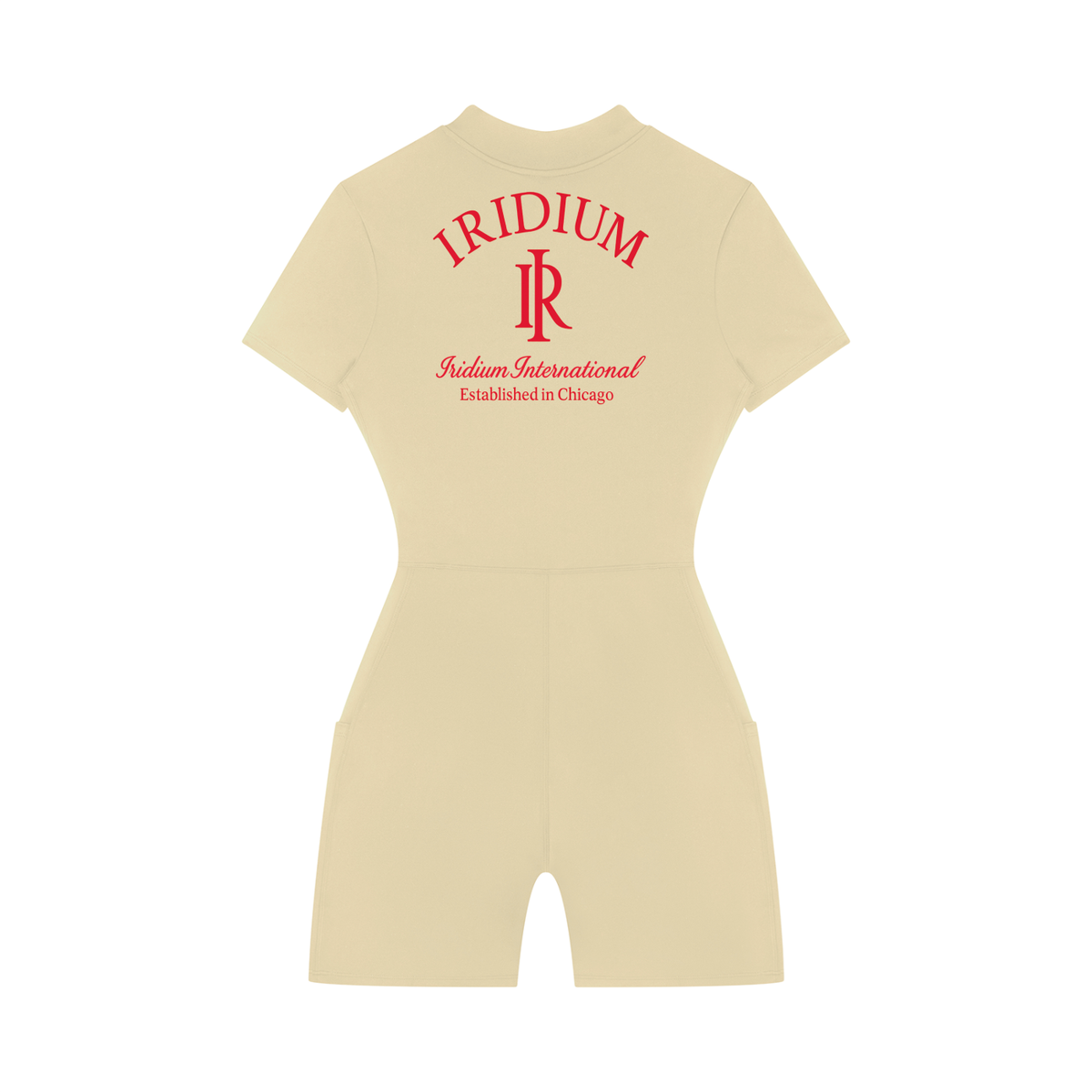 Iridium 77 Quarter-Zip Romper
