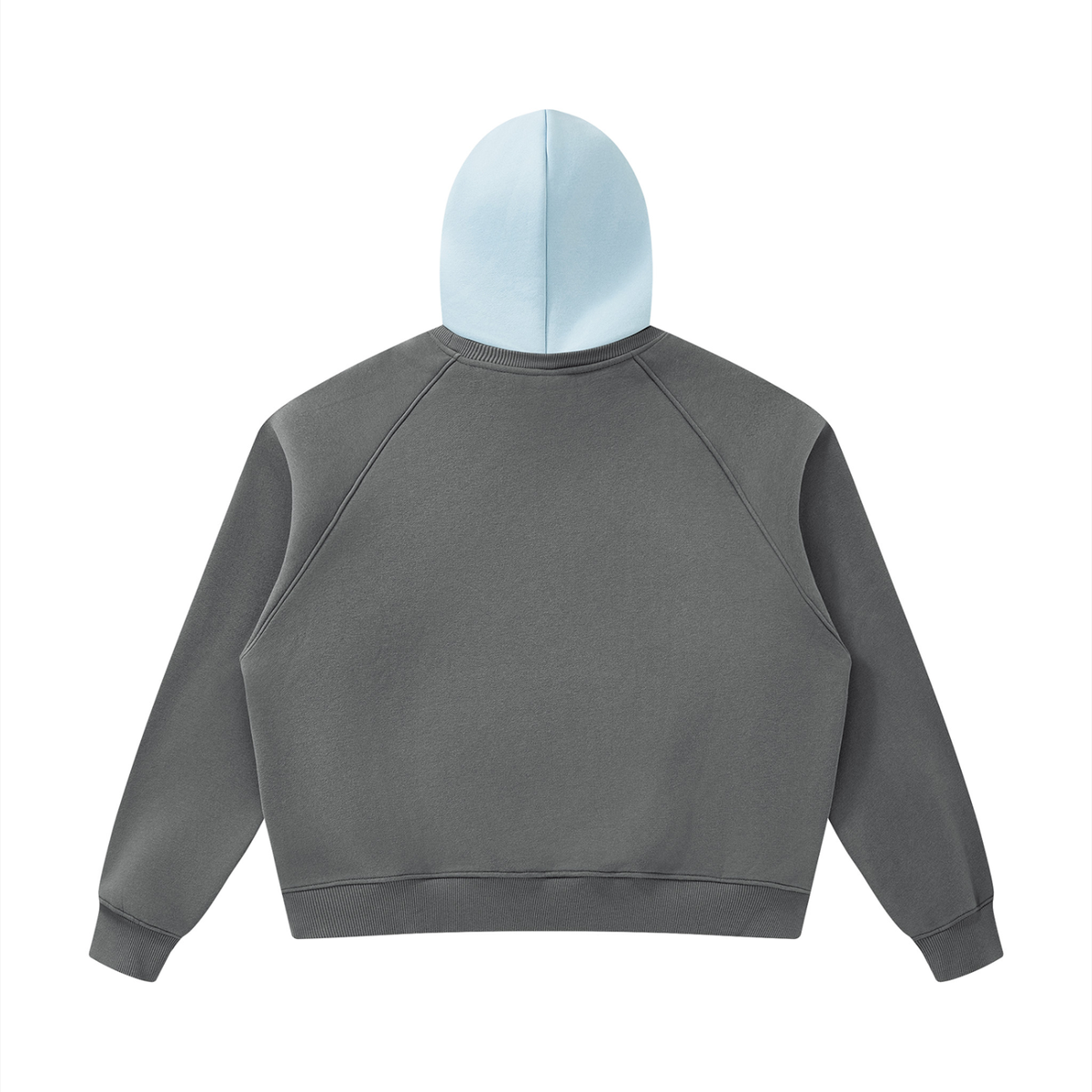 NLP Fleece Raglan Color Block Hoodie