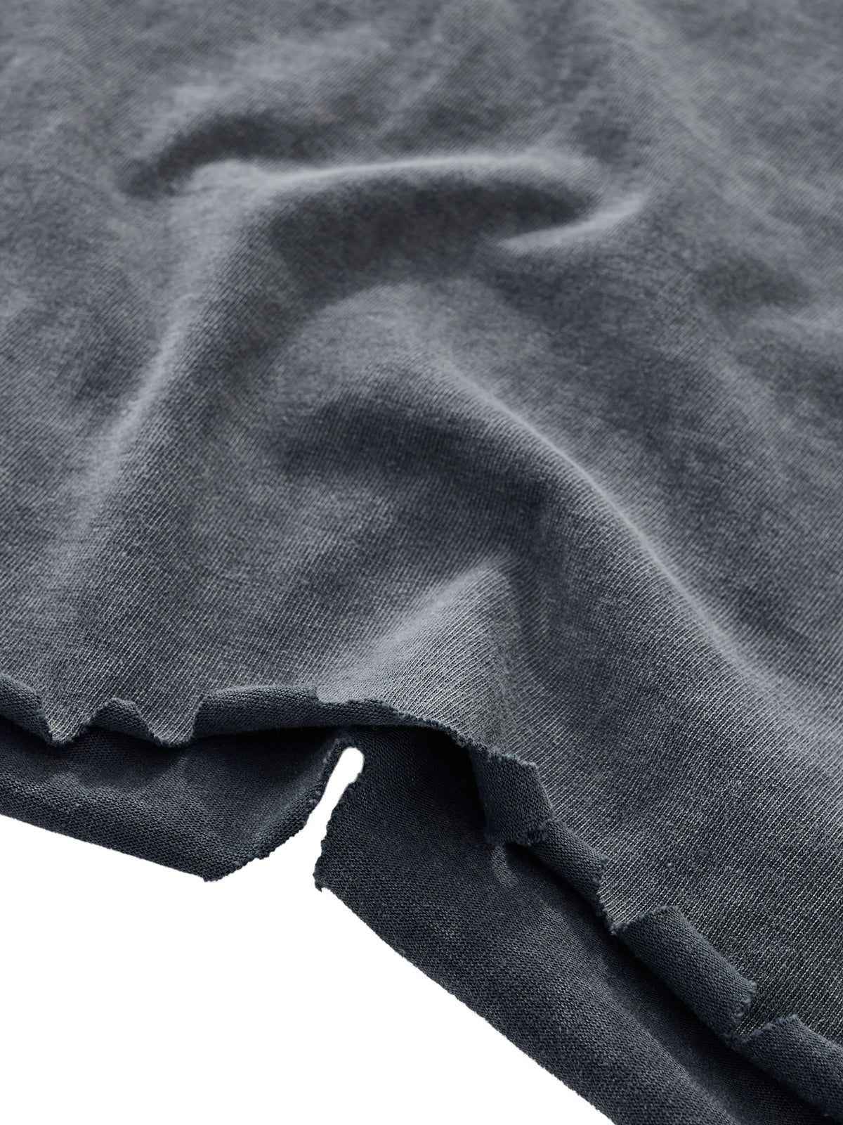 Wolves Stone-Washed Raw-Hem Boxy T-Shirt