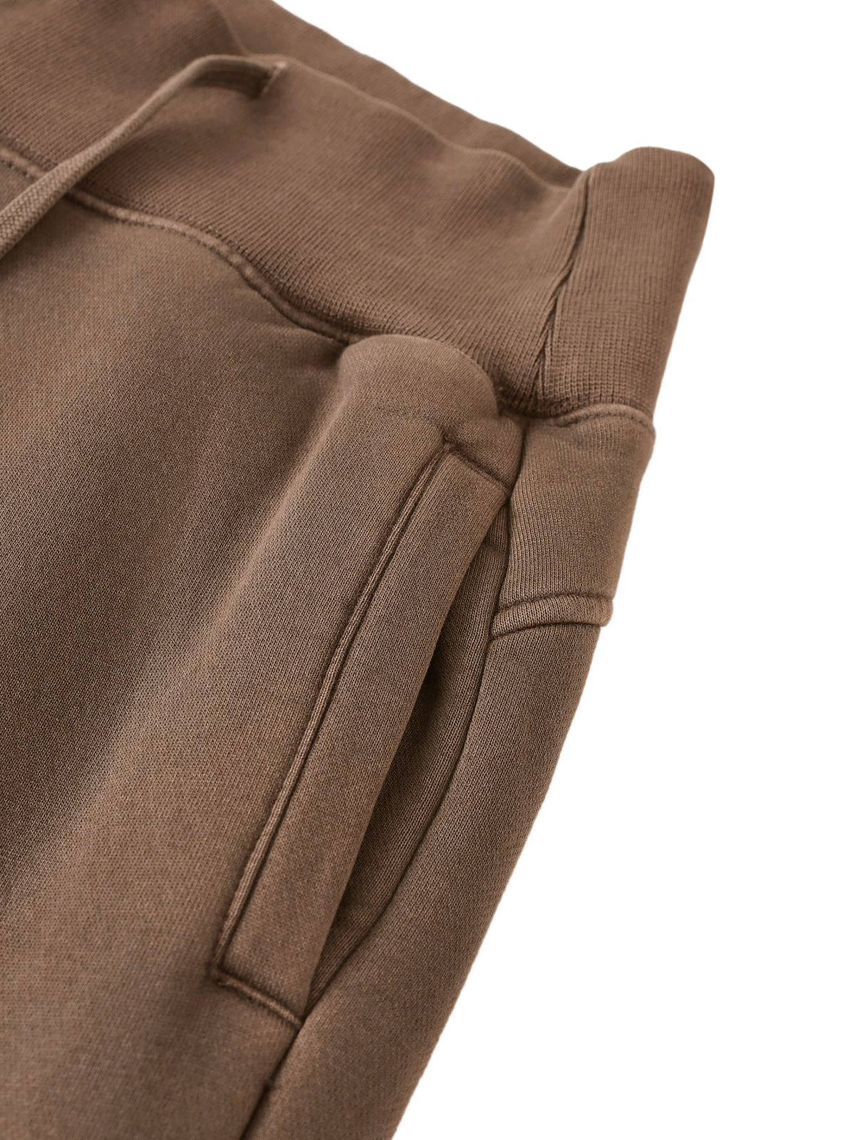 My Boo Vintage-Washed Flared Fleece Pants