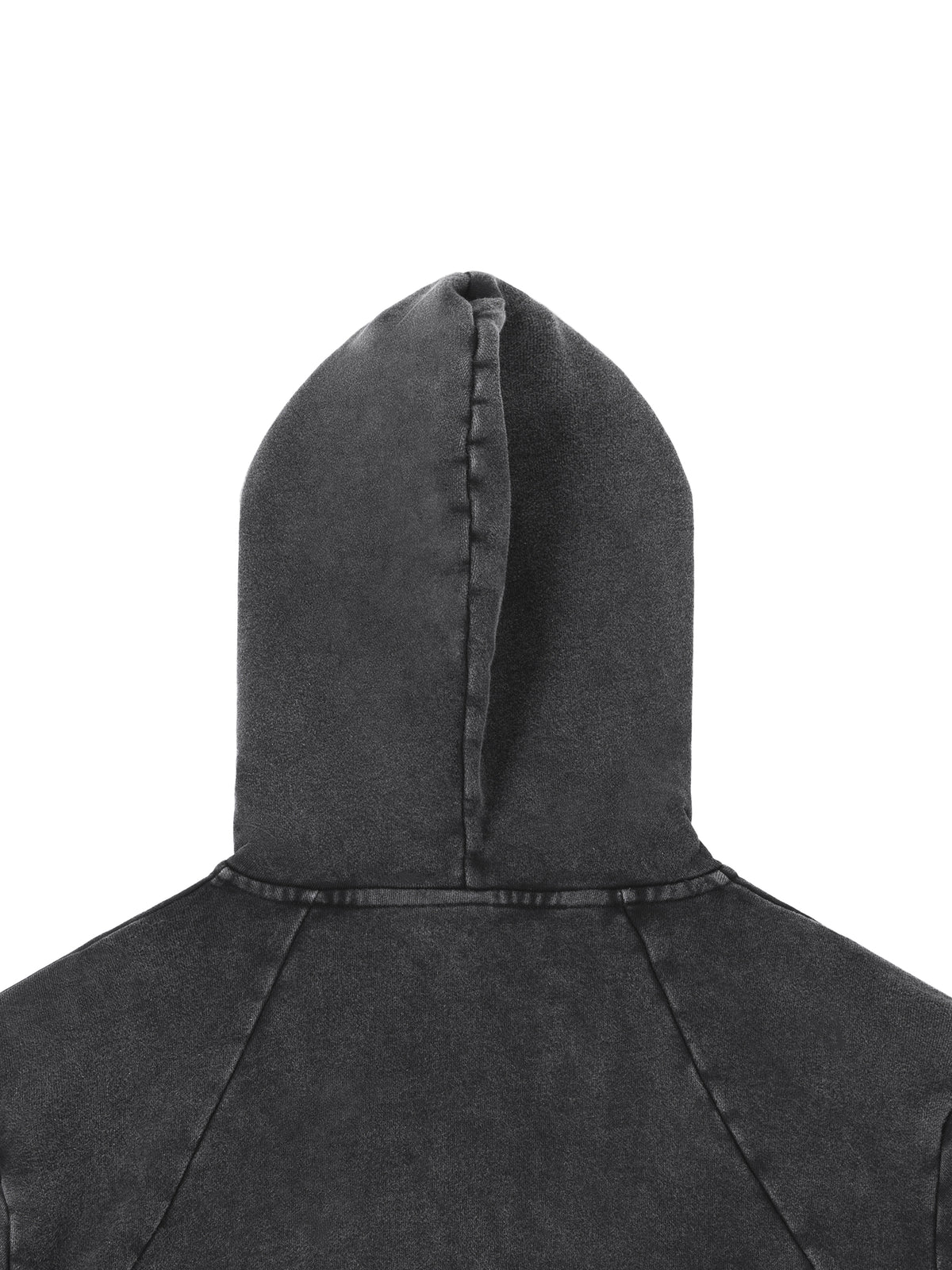 Shawty 77 Vintage-Washed Cropped Hoodie