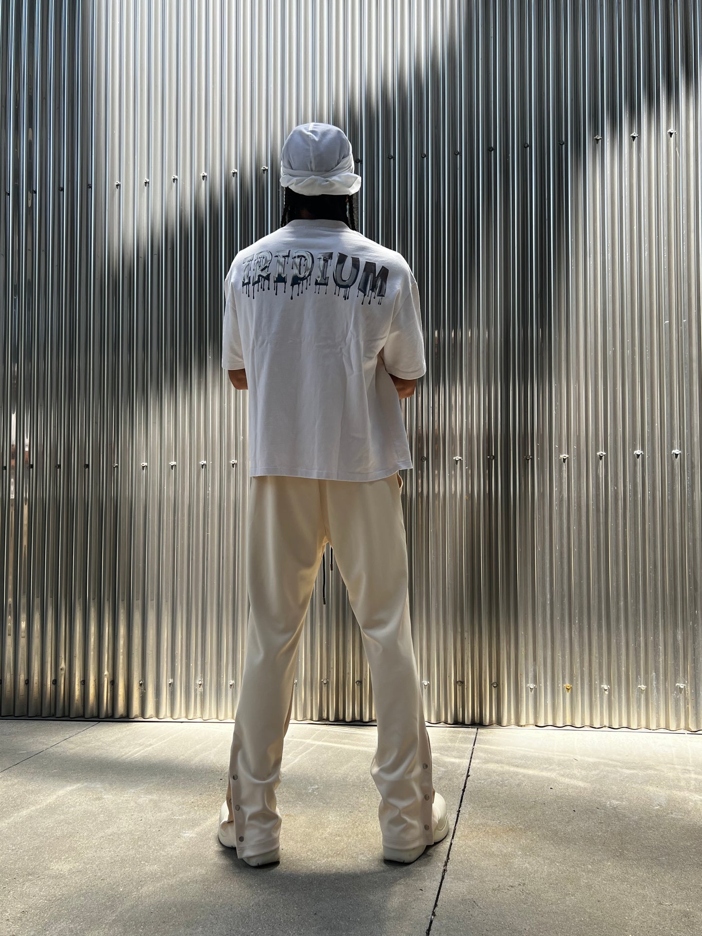 Cream Avery Jogger Pants