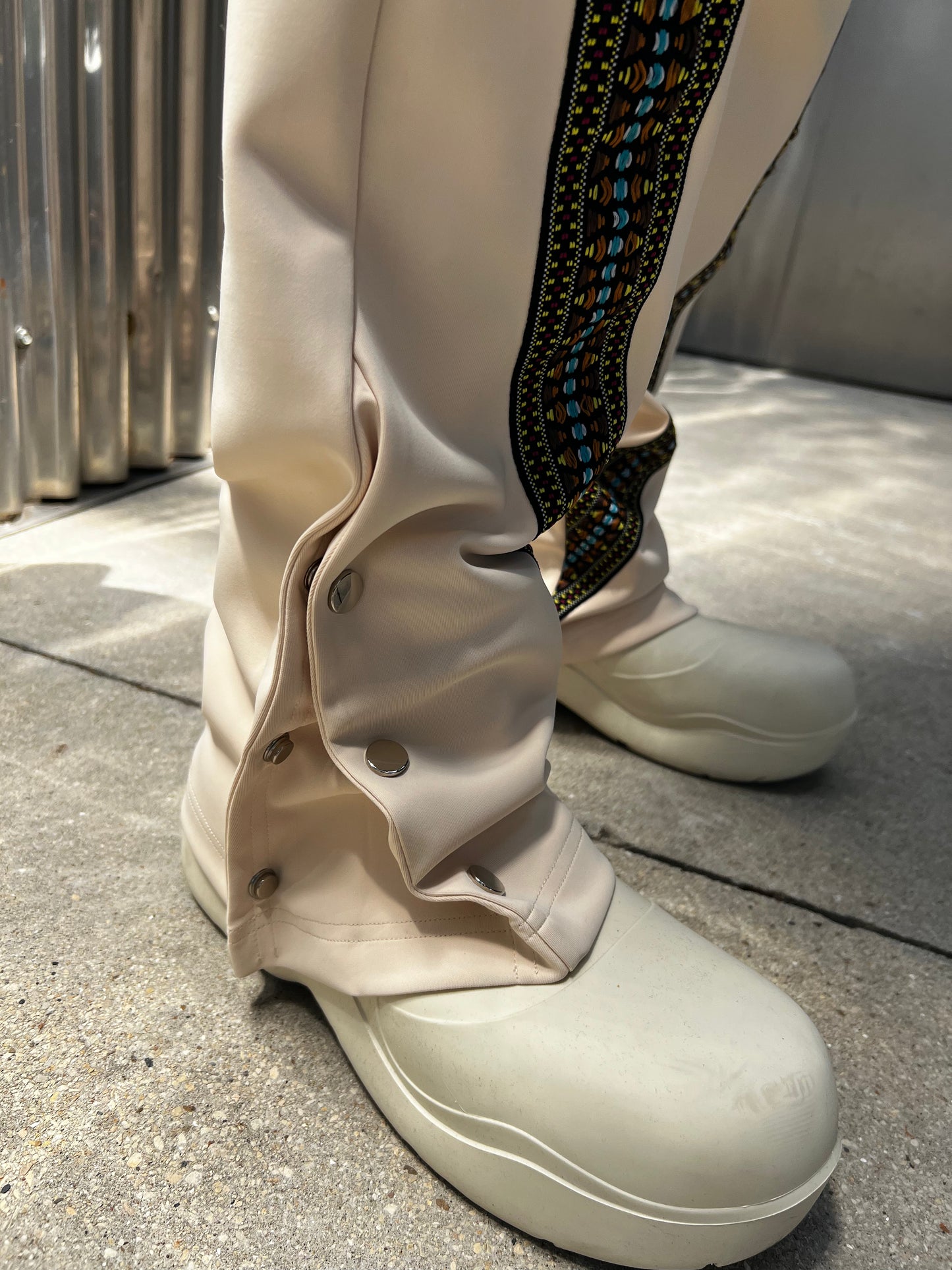 Cream Avery Jogger Pants